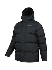 Mountain Warehouse Black Mens Snow Padded Jacket - Image 4 of 5