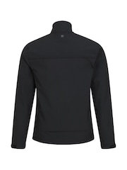 Mountain Warehouse Black Mens Grasmere Showerproof Softshell Jacket - Image 5 of 5