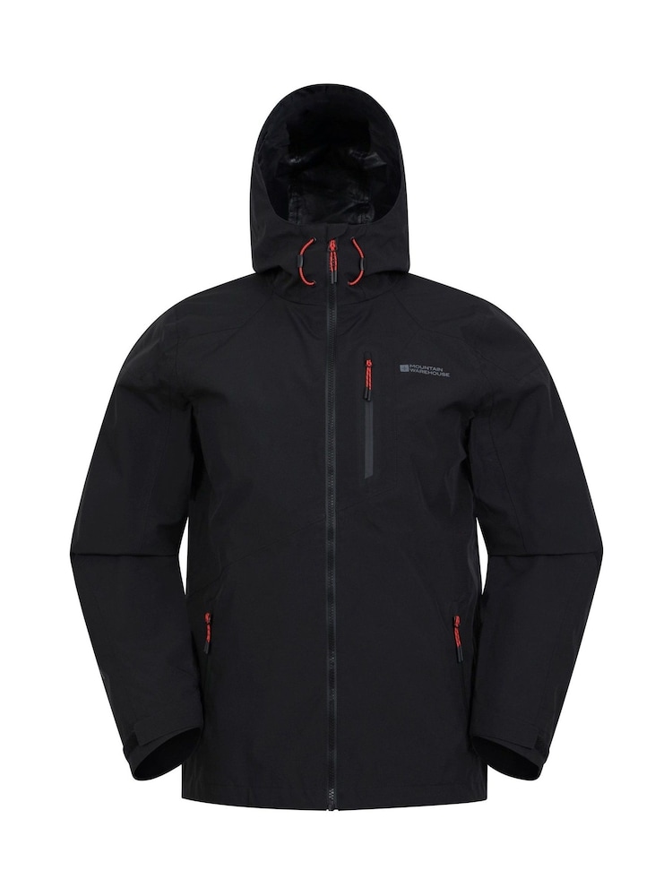 Mountain Warehouse Black Mens Bachill Waterproof Jacket - Image 1 of 5