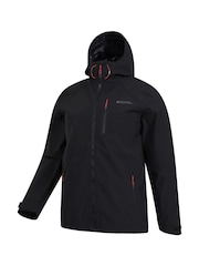 Mountain Warehouse Black Mens Bachill Waterproof Jacket - Image 4 of 5