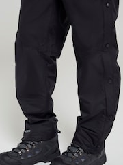 Mountain Warehouse Black Mens Downpour Waterproof Trousers - Image 2 of 6