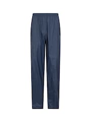 Mountain Warehouse Blue Mens Pakka Waterproof Overtrousers - Image 1 of 5