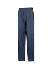 Mountain Warehouse Blue Mens Pakka Waterproof Overtrousers - Image 4 of 5