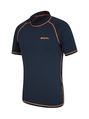 Mountain Warehouse Navy Blue Mens UV Rash Vest - Image 3 of 4