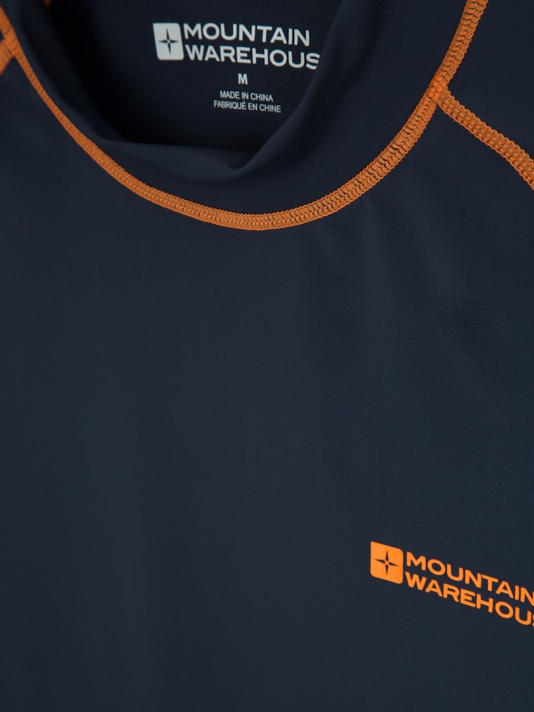 Mountain Warehouse Navy Blue Mens UV Rash Vest - Image 4 of 4