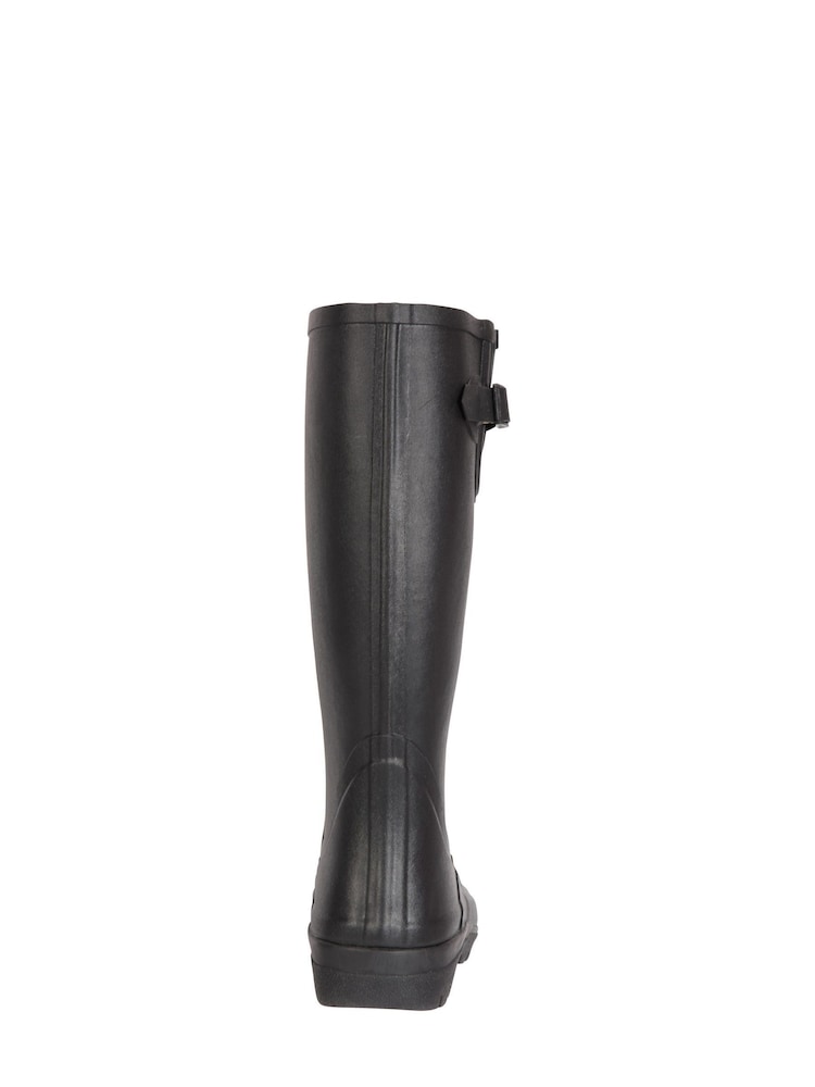 Mountain Warehouse Black Tall Rubber Mens Wellies - Image 4 of 5