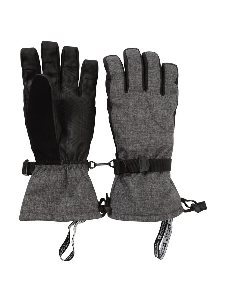 Mountain Warehouse Black Mens Lodge Snow Ski Gloves - Image 5 of 5