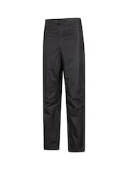 Mountain Warehouse Black Mens Spray Waterproof Trousers - Image 5 of 6