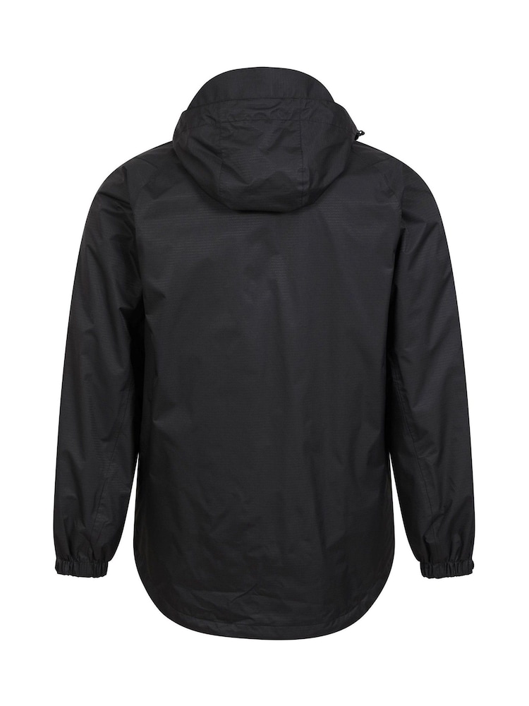 Mountain Warehouse Light Black Mens Bracken Extreme 3 In 1 Waterproof Jacket - Image 2 of 5
