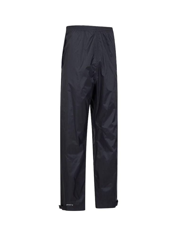 Mountain Warehouse Black Mens Pakka Waterproof Overtrousers - Image 2 of 5