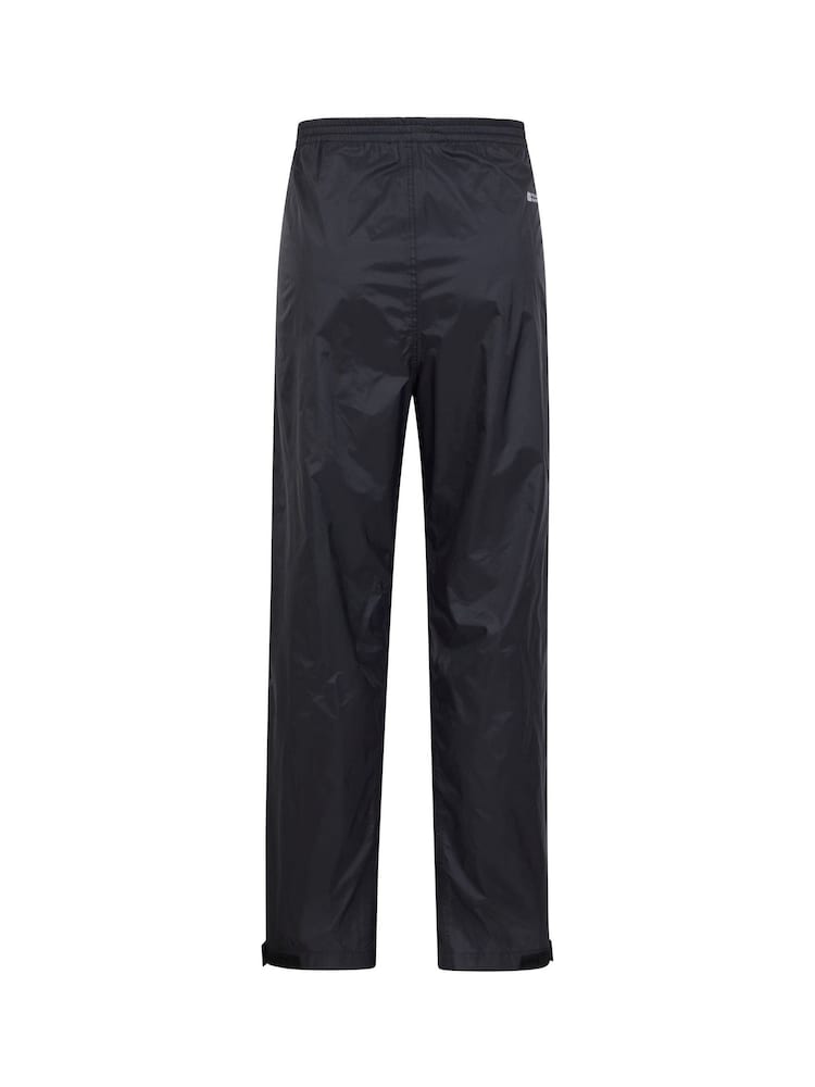 Mountain Warehouse Black Mens Pakka Waterproof Overtrousers - Image 3 of 5
