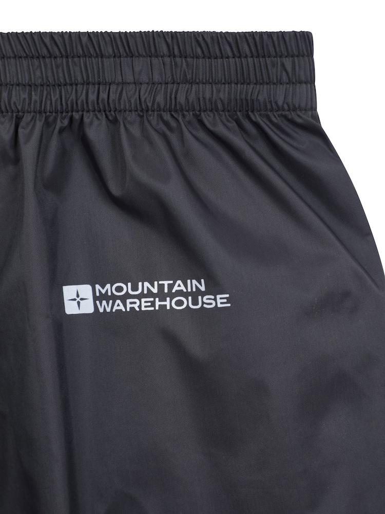 Mountain Warehouse Black Mens Pakka Waterproof Overtrousers - Image 5 of 5