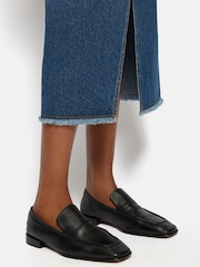 Jigsaw Blue 100% Cotton Denim Maxi Skirt - Image 4 of 7