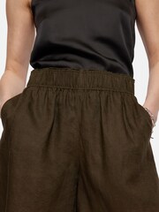 Jigsaw Linen Black Shorts - Image 2 of 6