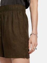 Jigsaw Linen Black Shorts - Image 4 of 6