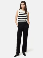 Jigsaw Black Ponte Jersey Trousers - Image 3 of 6
