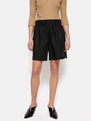 Jigsaw Linen Black Shorts - Image 1 of 6