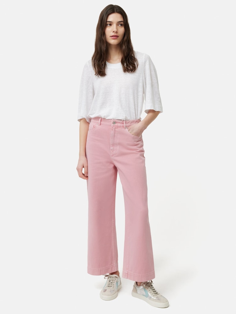 Jigsaw Tyne Wide Leg Jeans - Image 6 of 6