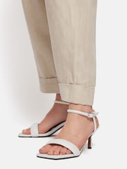 Jigsaw White Iris Heels - Image 1 of 4