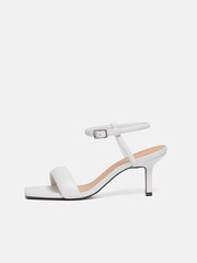 Jigsaw White Iris Heels - Image 2 of 4