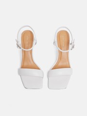 Jigsaw White Iris Heels - Image 3 of 4