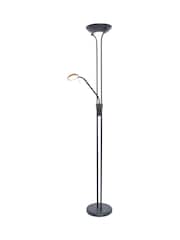 BHS Satin Black LED Mother & Child Floor Lamp - Image 2 of 5
