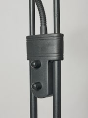 BHS Satin Black LED Mother & Child Floor Lamp - Image 3 of 5
