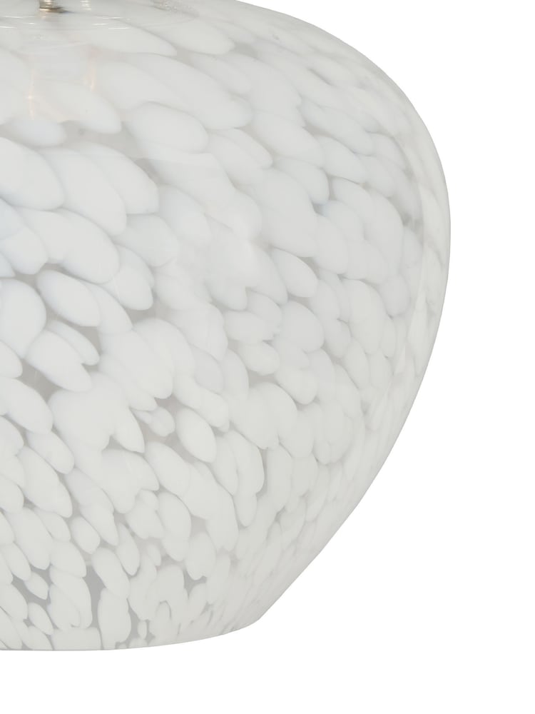 BHS Nickel Agnes Flakestone Pendant Ceiling Light - Image 5 of 5