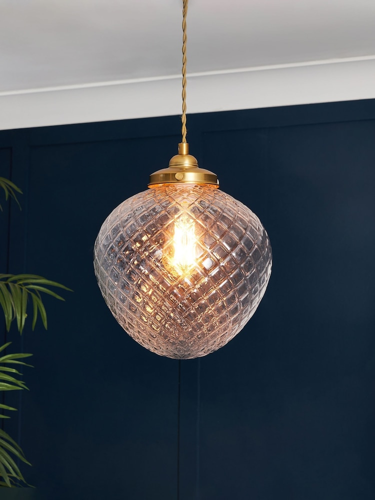 BHS Brass Betty Pendant Ceiling Light - Image 2 of 8
