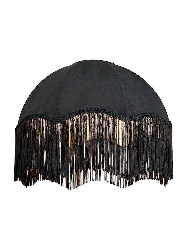 BHS Black Jaquard Easyfit Shade Ceiling Light - Image 4 of 4