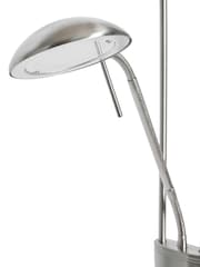 BHS Satin Nickel LED Mother & Child Floor Lamp - Image 5 of 5