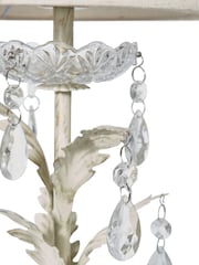 BHS Gold/Cream Paisley Table Lamp - Image 3 of 5