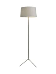 BHS Satin Nickel Stassy Tripod Feet Floor Lamp - Image 5 of 5