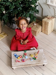 JoJo Maman Bébé Christmas Threading Beads - Image 2 of 4