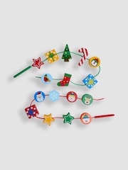 JoJo Maman Bébé Christmas Threading Beads - Image 4 of 4