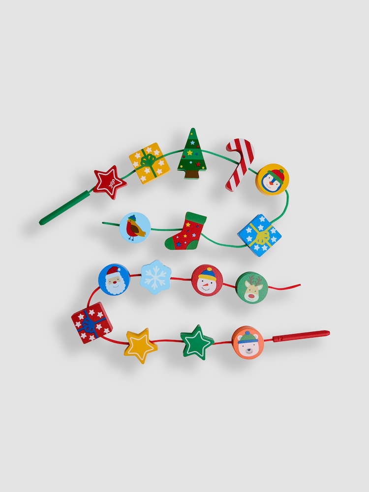 JoJo Maman Bébé Christmas Threading Beads - Image 4 of 4