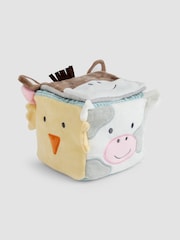 JoJo Maman Bébé Farm Plush Activity Cube - Image 1 of 6