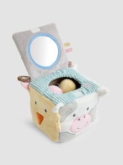 JoJo Maman Bébé Farm Plush Activity Cube - Image 2 of 6
