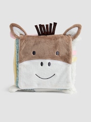 JoJo Maman Bébé Farm Plush Activity Cube - Image 6 of 6