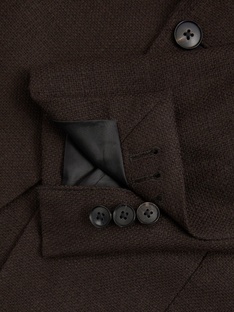 Reiss Attire z enovrstnim/enorednim zapenjanjem Wool Blend blazer ozek kroj - Slika 6 iz 6 Reiss Attire z enovrstnim/enorednim zapenjanjem Wool Blend blazer ozek kroj - Slika 6 iz 6