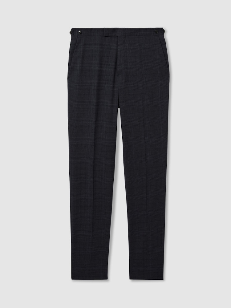 Reiss Grace Wool Blend Suit Trousers in Prince of Wales Check - Bild 2 von 5 Reiss Grace Wool Blend Suit Trousers in Prince of Wales Check - Bild 2 von 5