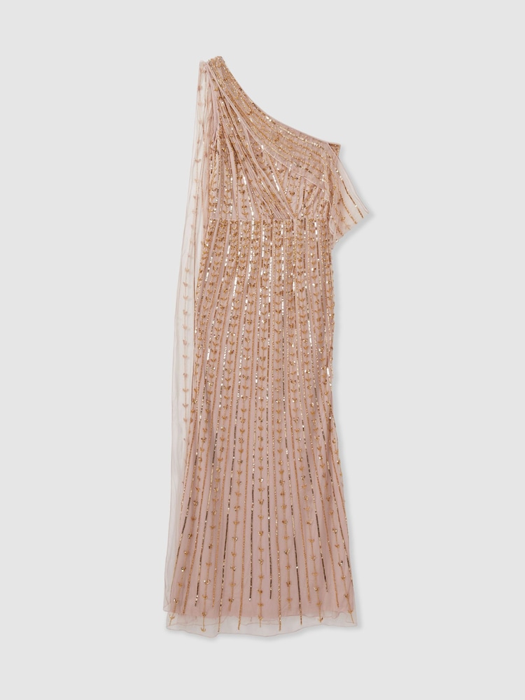 Nude Raishma Embellished Off-The-Shoulder Maxi Dress - Image 2 of 5