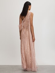 Nude Raishma Embellished Off-The-Shoulder Maxi Dress - Image 4 of 5