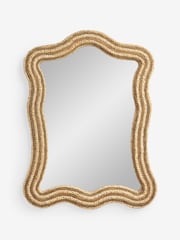 Nina Campbell Natural Malabar Wall Mirror - Image 4 of 5