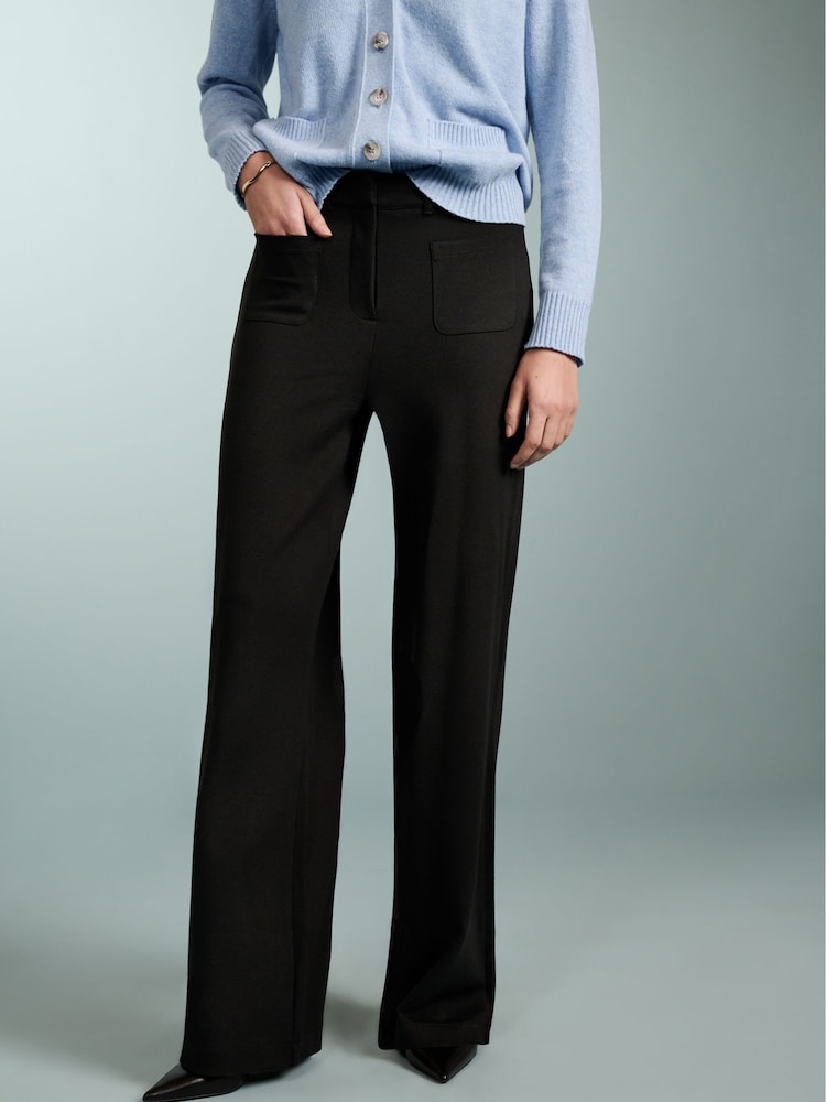Baukjen Thelma Black Trousers with Lenzing™ Ecovero™ - Image 1 of 4