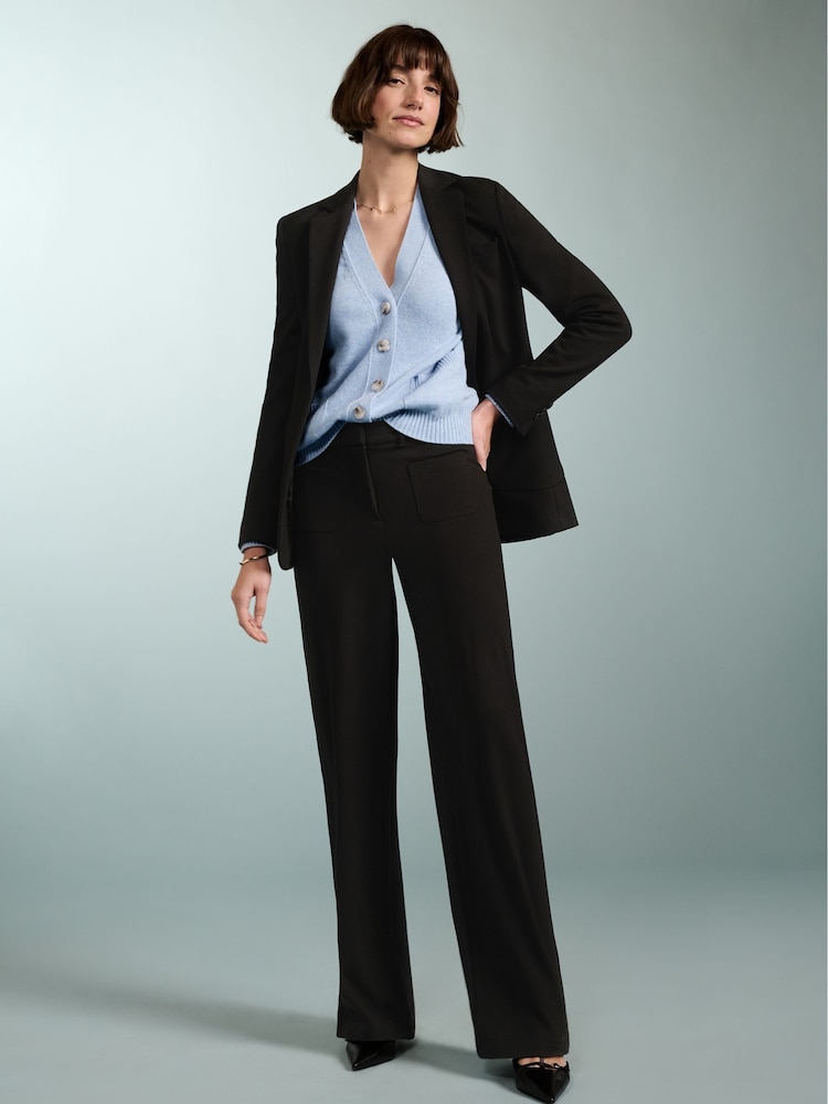 Baukjen Thelma Black Trousers with Lenzing™ Ecovero™ - Image 2 of 4