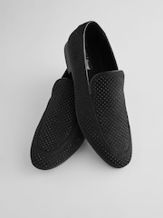 Black Sparkly Loafers - Image 3 of 5