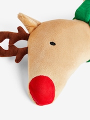 Reindeer Light Up Christmas Cushion - Image 5 of 5
