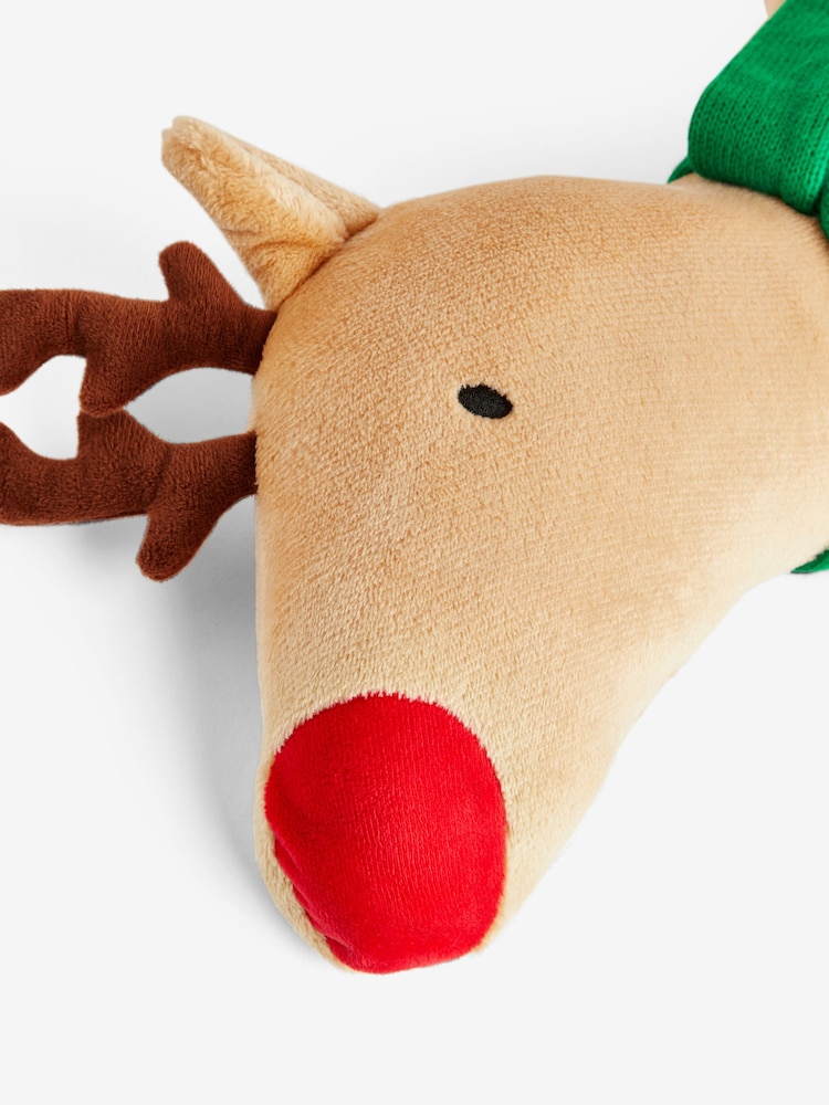Reindeer Light Up Christmas Cushion - Image 5 of 5