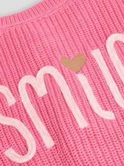 Pink Smile Button Cardigan (0mths-2yrs) - Image 11 of 11